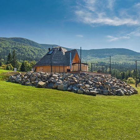 Osada Poli Zawoja - Panoramiczny Domek Z Prywatna Balia I Hydromasazem Skawica  Exterior photo